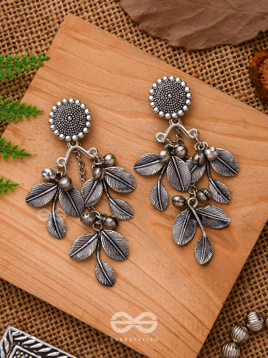 The Black Forest- Classy Oxidized Earrings