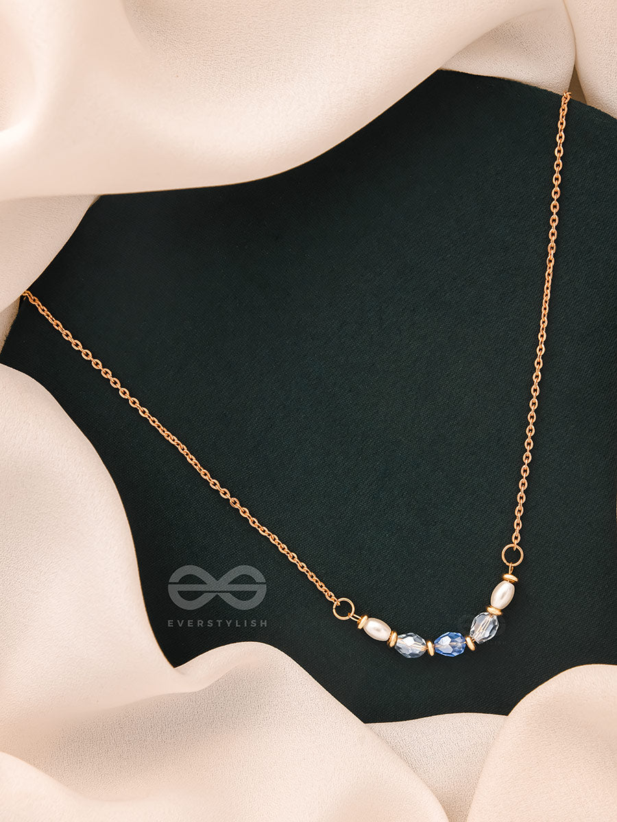 The Million Dollar Smile-Golden Beads Necklace With Anti-Tarnish Coating
