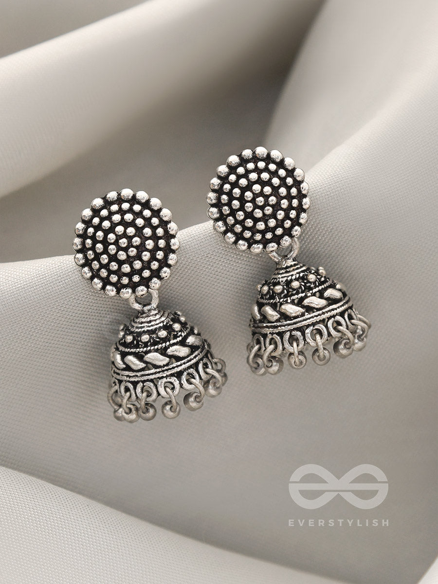 Touch Of The Sun- Brass Jhumka Earrings