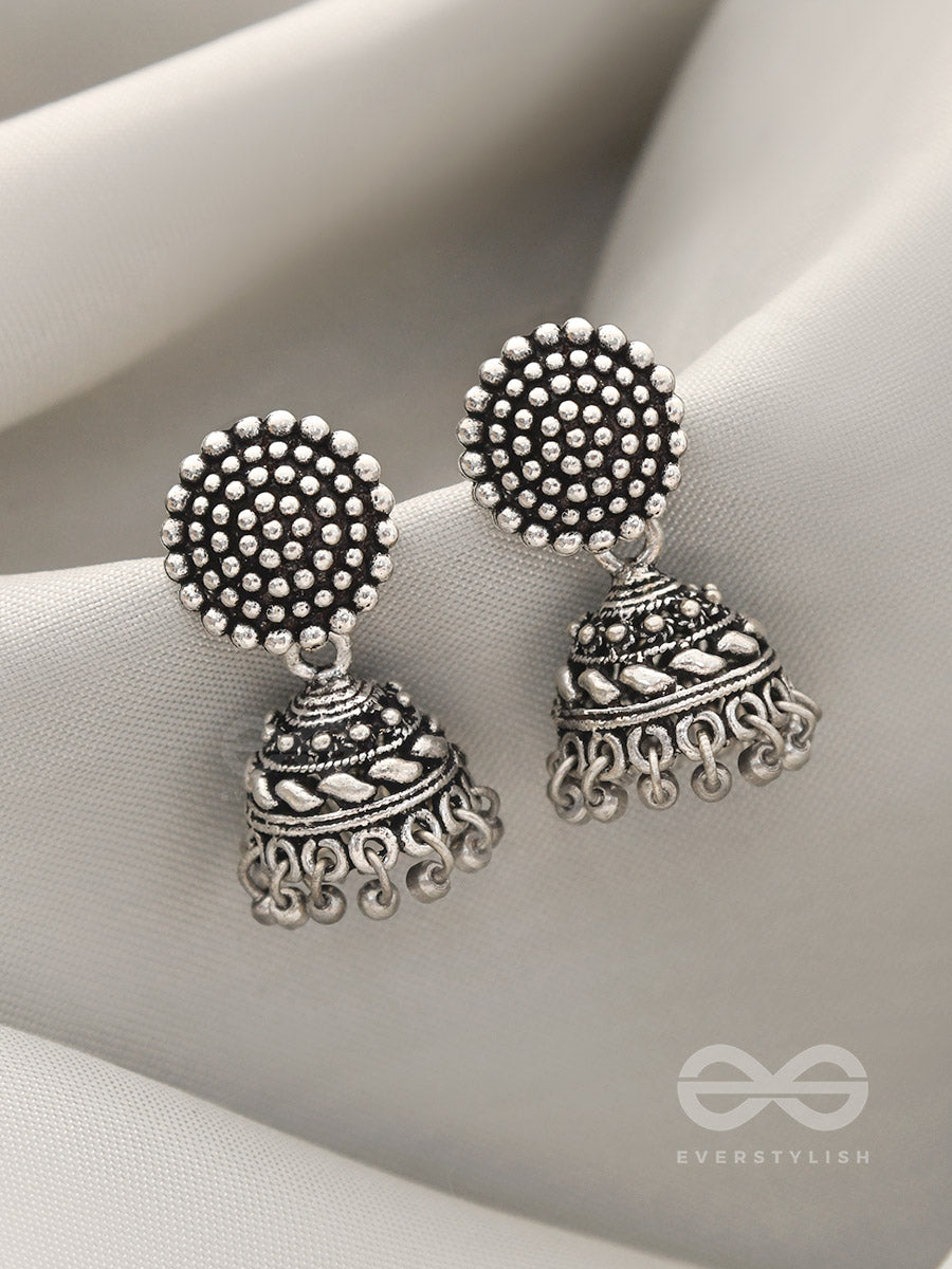 Touch Of The Sun- Brass Jhumka Earrings