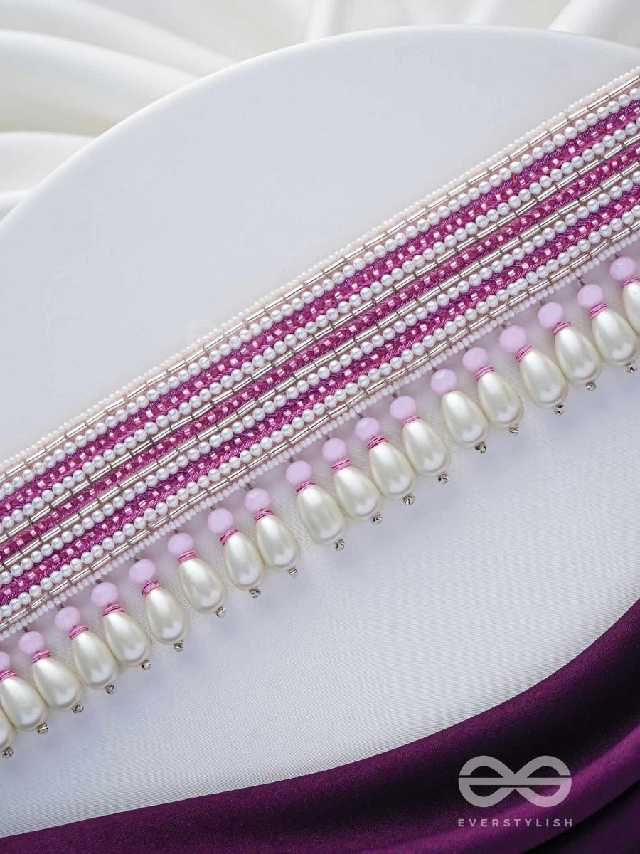 Aneeka- The Colorful Lanes- Pearl And Glass Beads Embroidered Choker Necklace