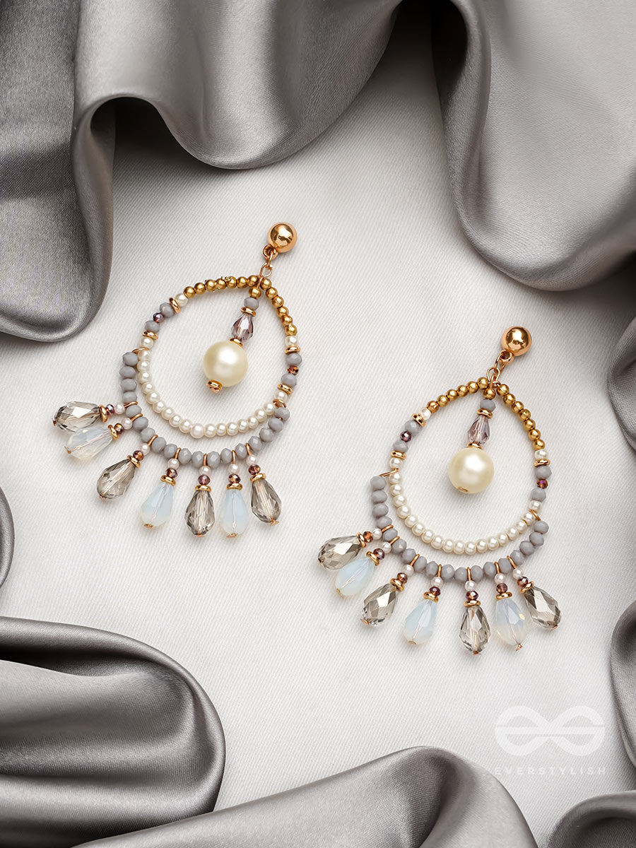 Day 'N' Nite- Golden Beads Earrings