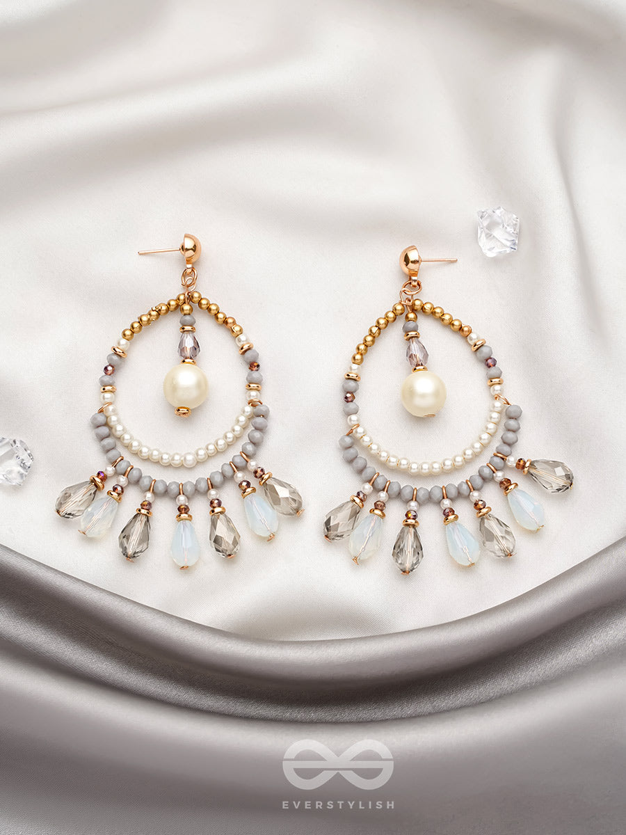 Day 'N' Nite- Golden Beads Earrings