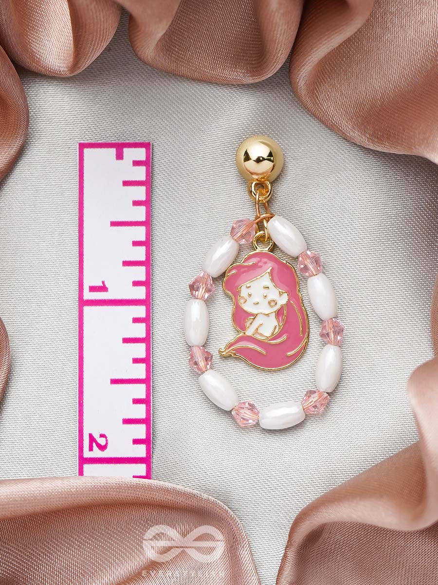 The Sugar Plum- Golden Embellished Earrings
