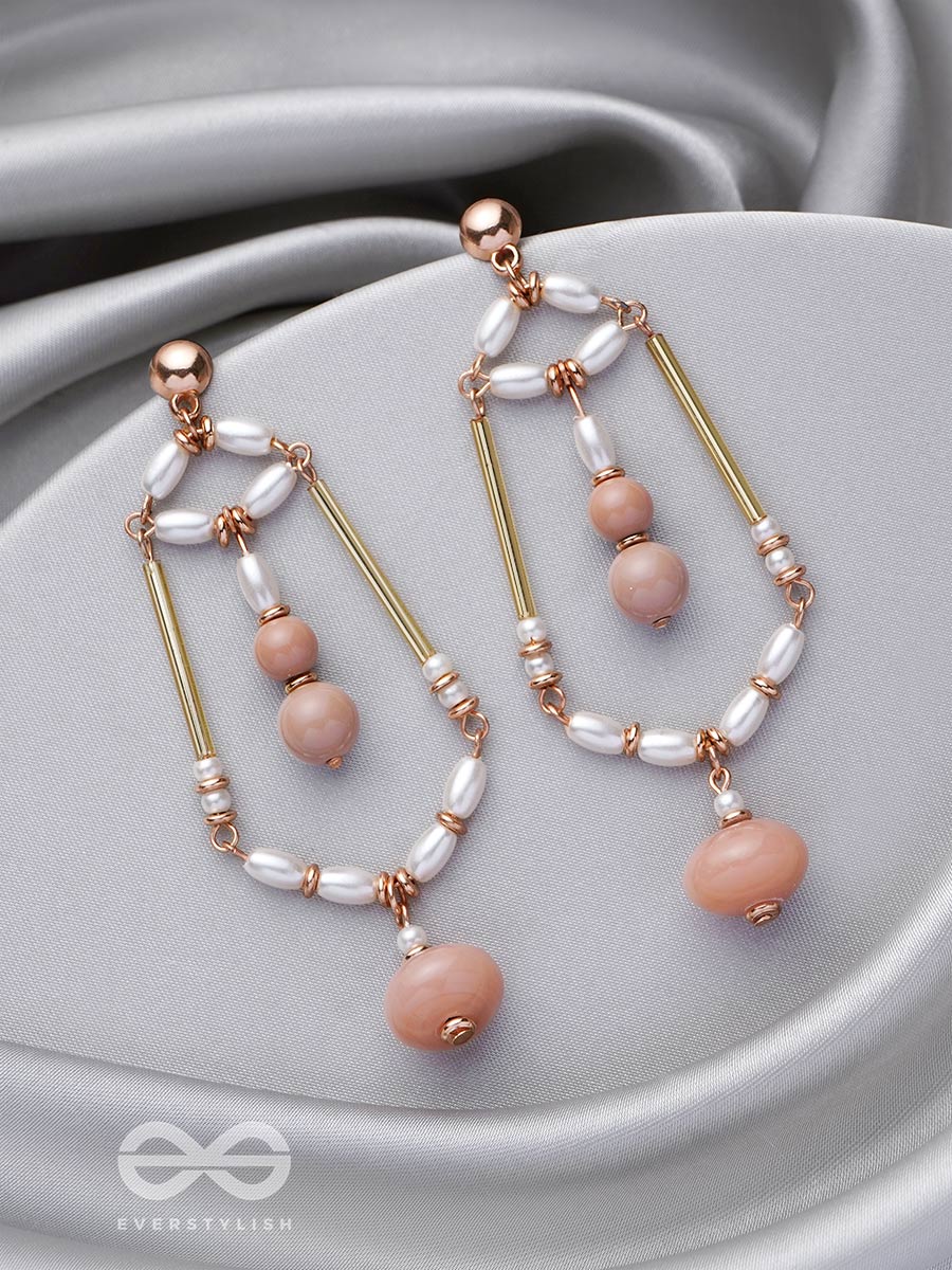 The Jasmine Jewels- Golden Embellished Earrings