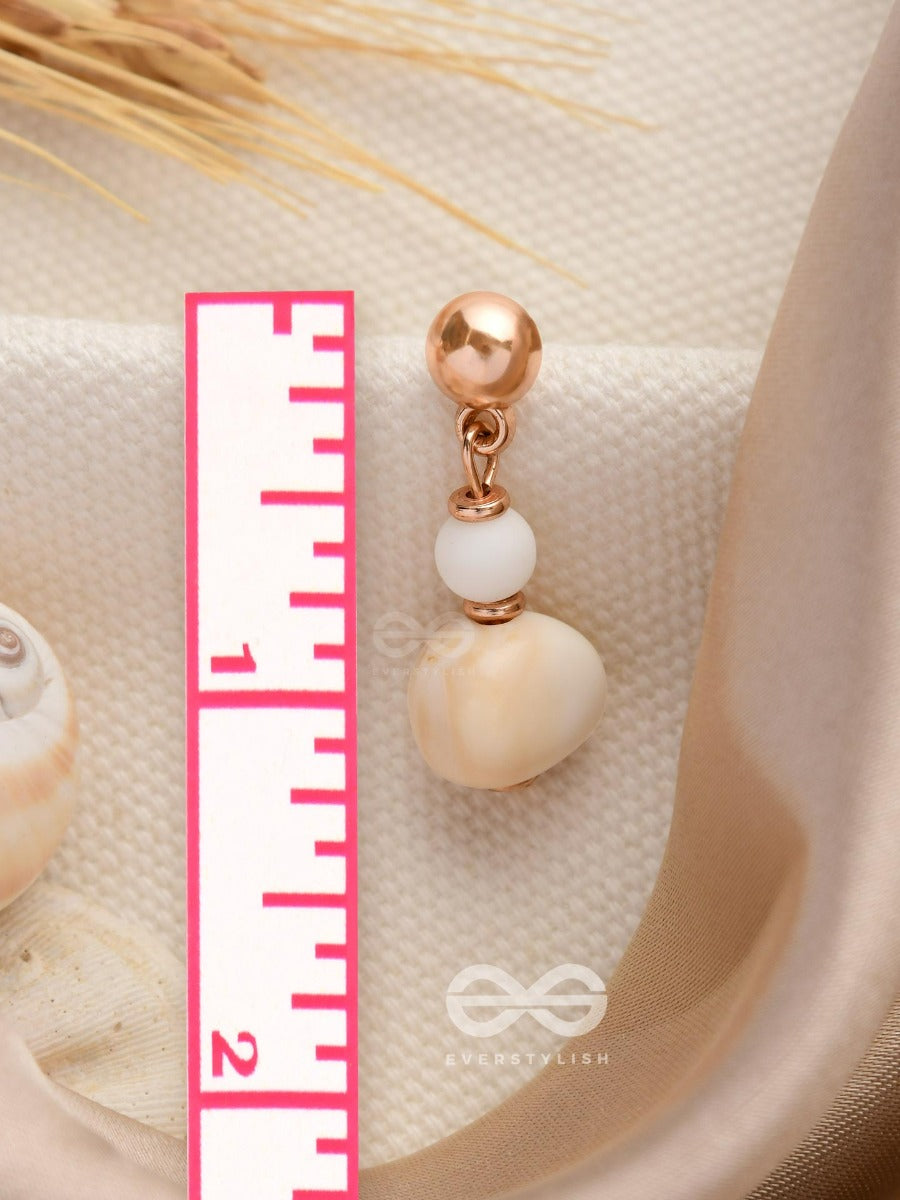 Dancing On The Beach - Cute Drop Sandstone Earrings