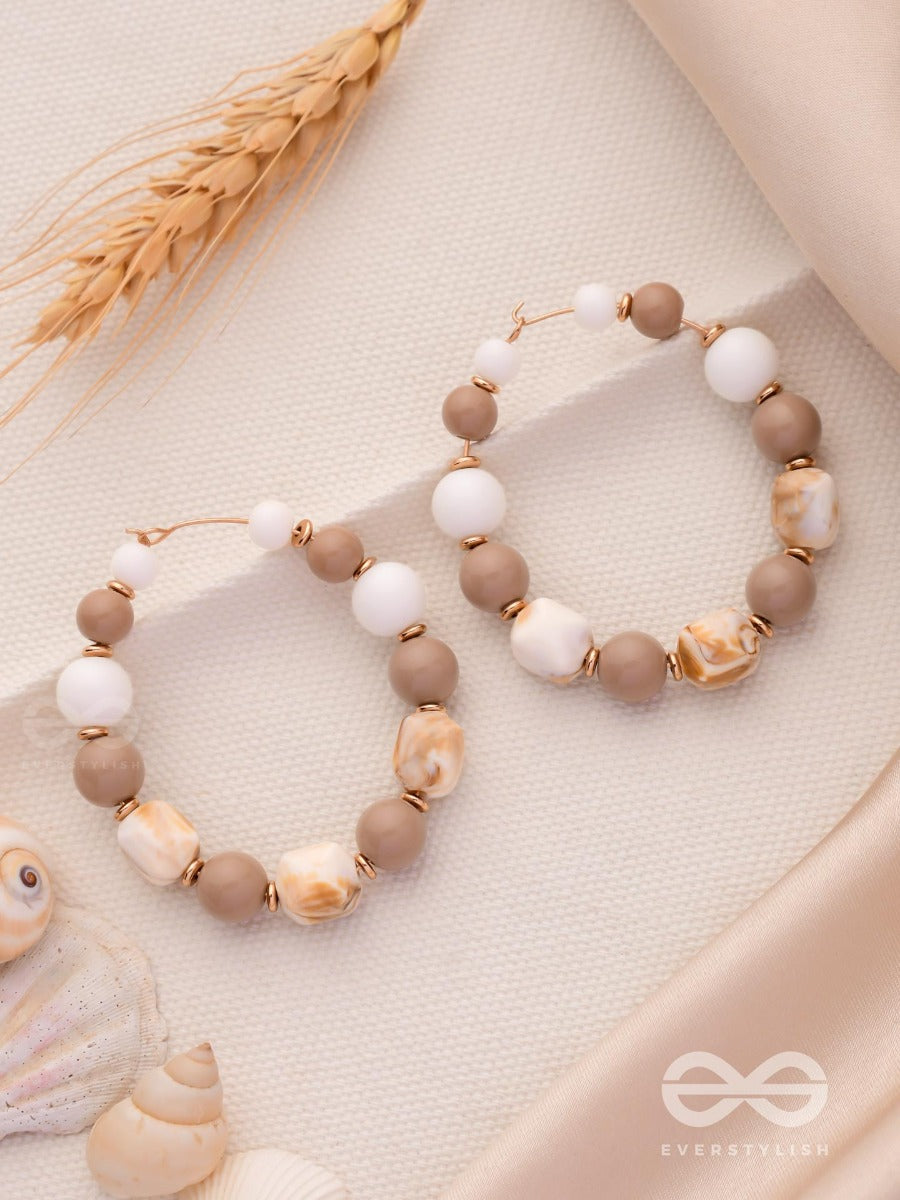 The Sandy Shores- The Classic Hoop Earrings