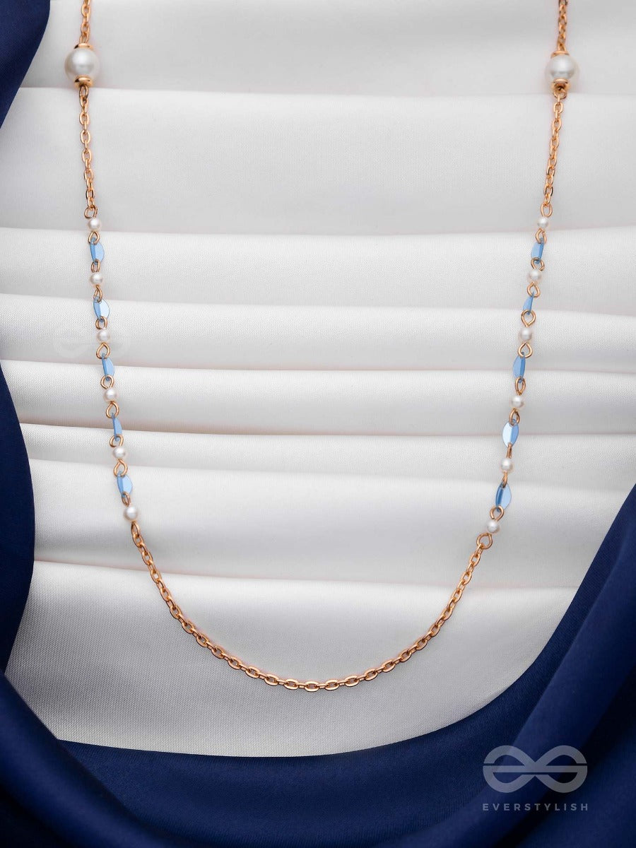 The Freshwater Magic - Beaded Two Layers Necklace With Anti-Tarnish Coating