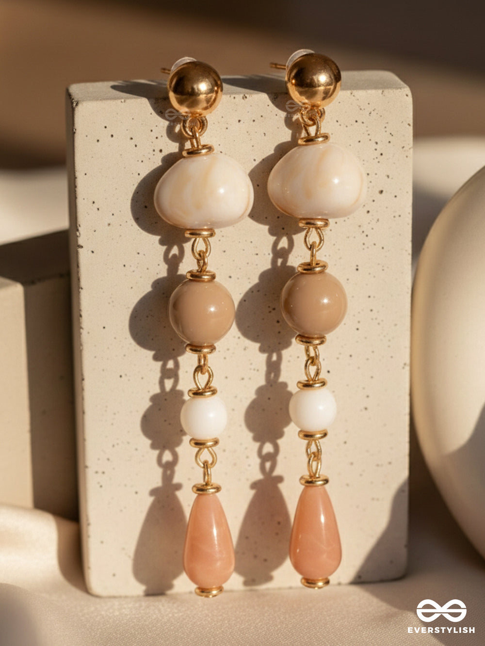 The Shell Sayings- Classic Drop Sandstone Earrings