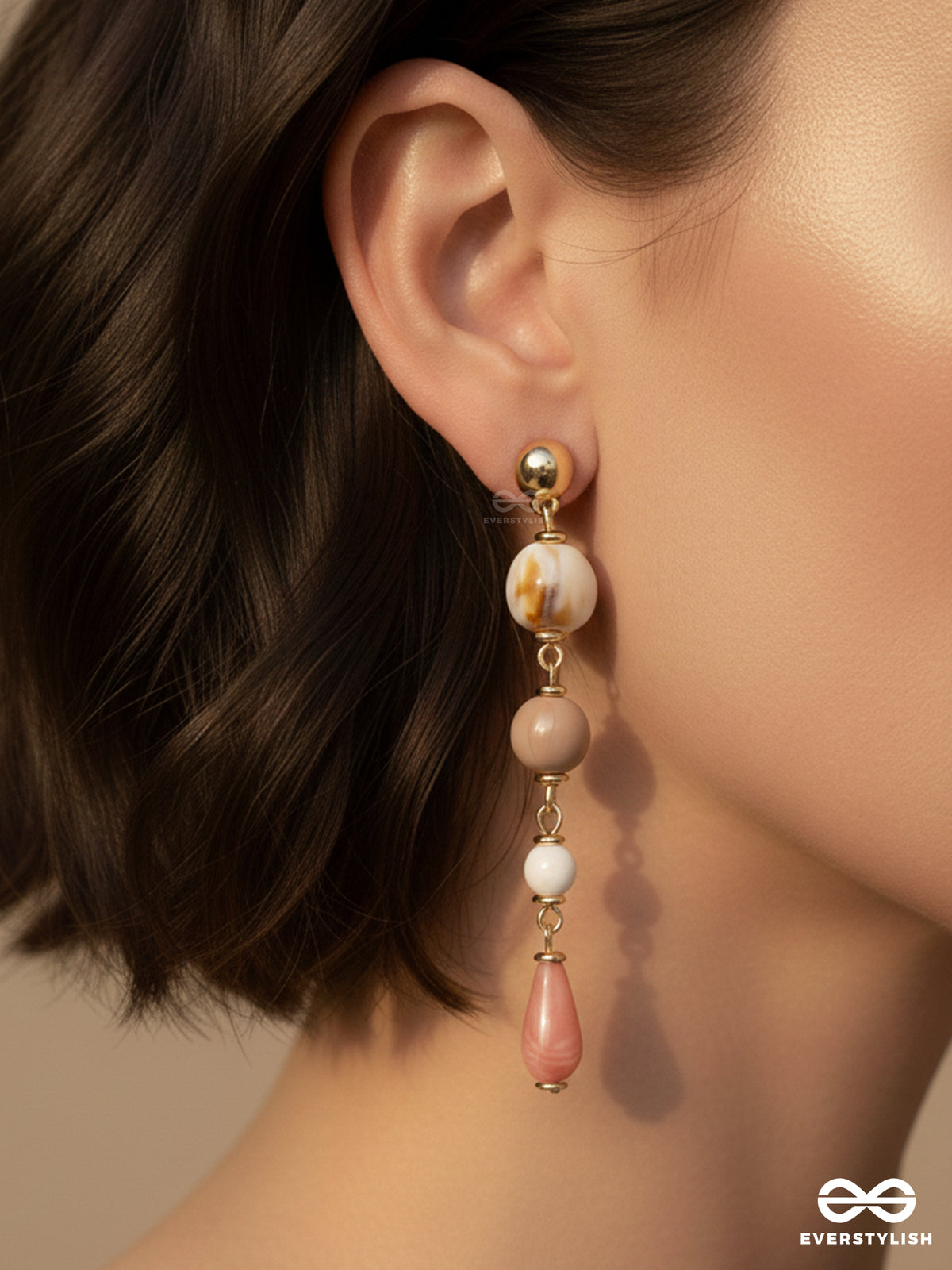The Shell Sayings- Classic Drop Sandstone Earrings