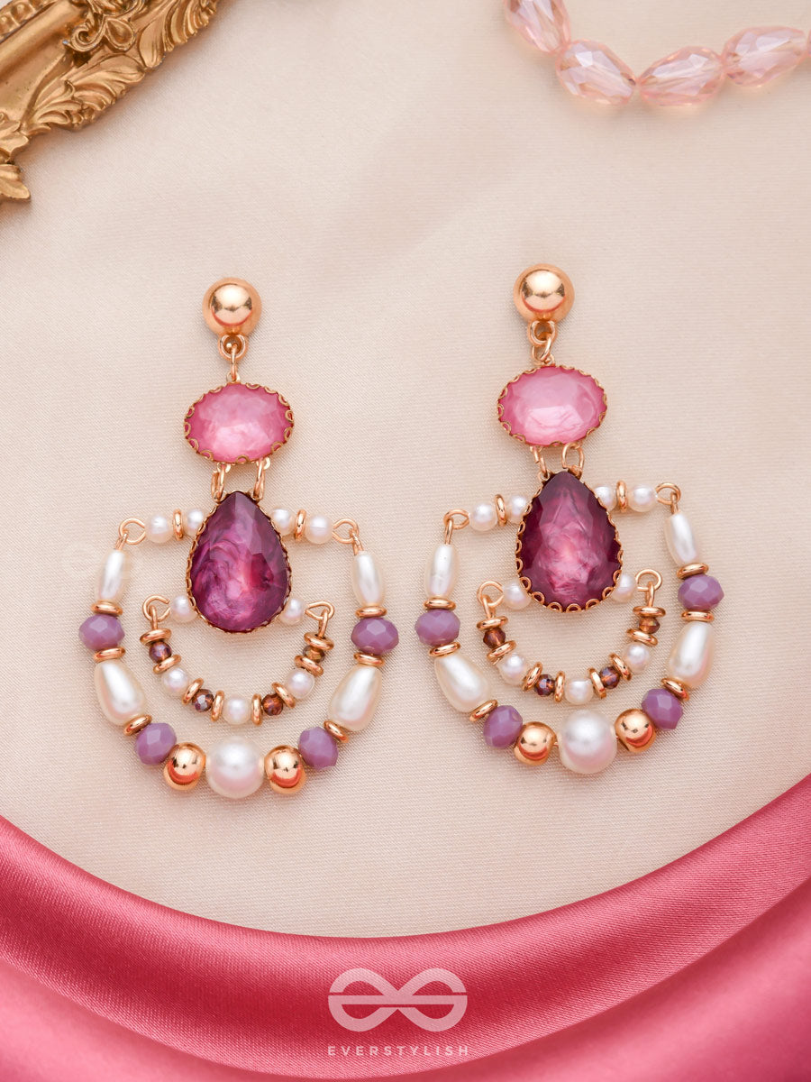 The Blush Beauties - Handmade Statement Earrings