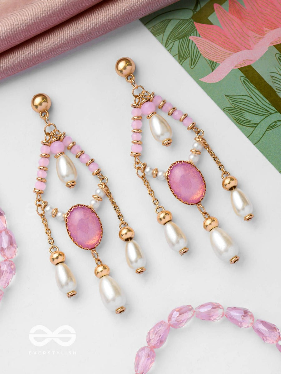 The Heavenly Harmony - Classic Pearl Earrings