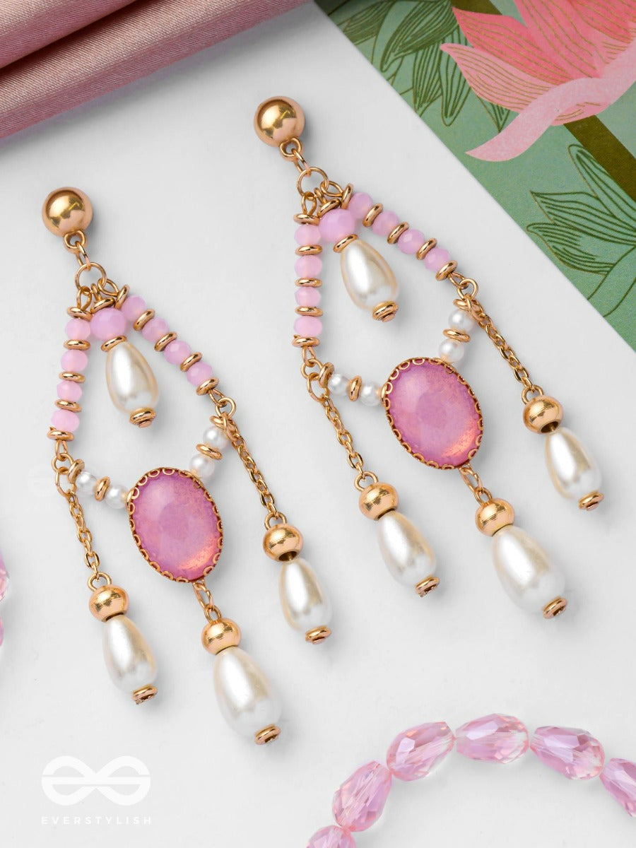 The Heavenly Harmony - Classic Pearl Earrings