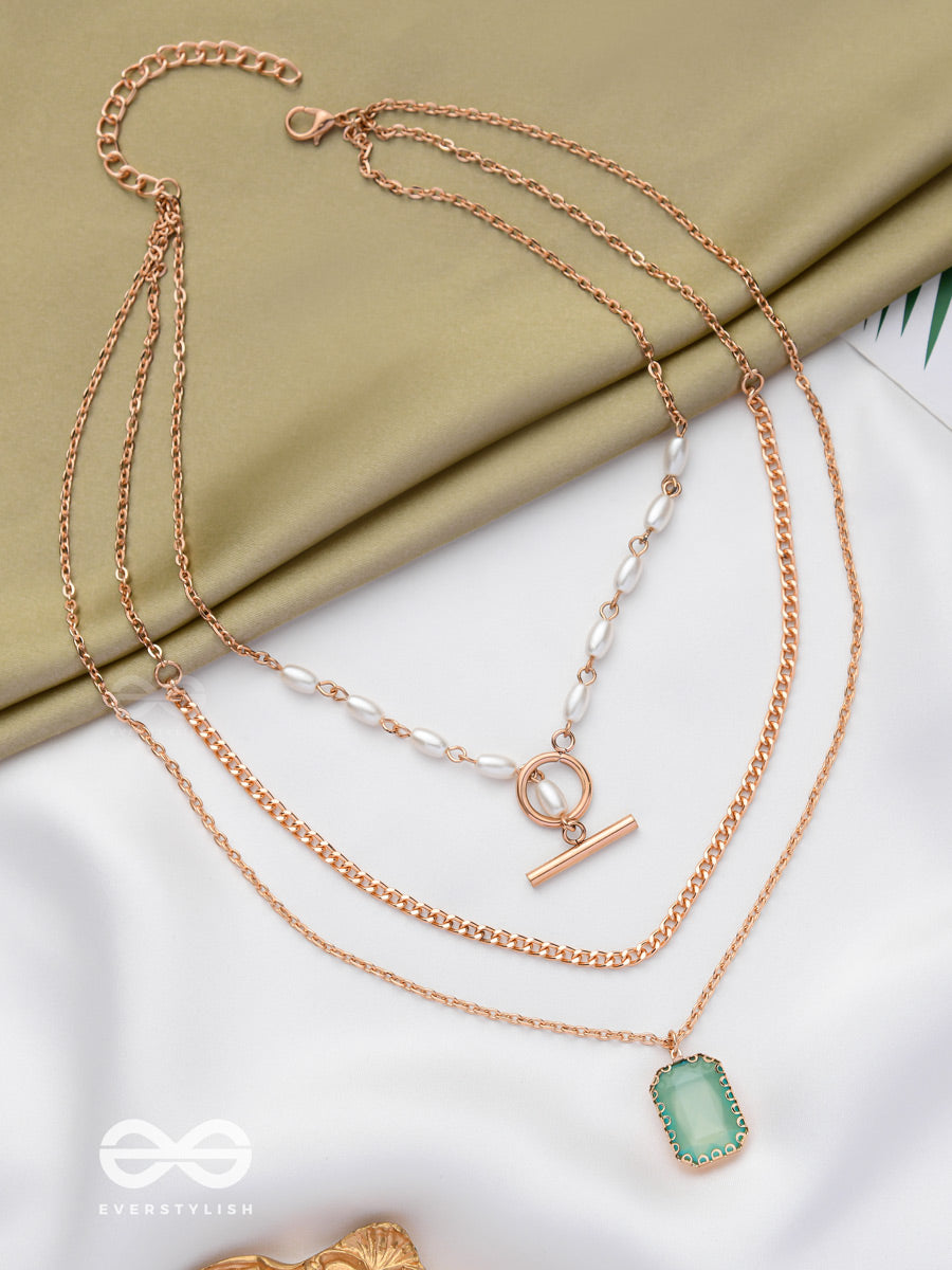 The Aqua Essence - Multi Layered Neckpiece