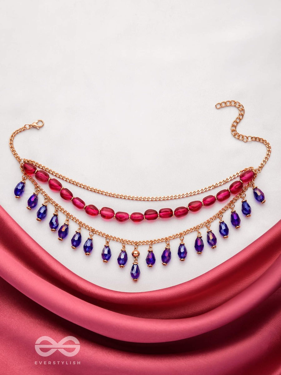 The Glamorous Rebel - Statement Multi Layered Necklace With Anti-Tarnish Coating