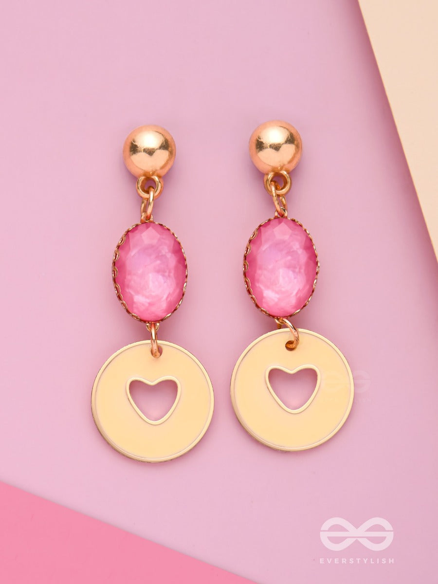 Barbies Bubblegum Bite - Cute Drop Earrings