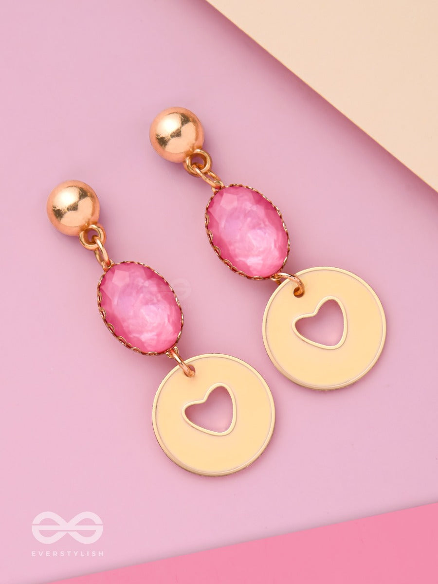 Barbies Bubblegum Bite - Cute Drop Earrings