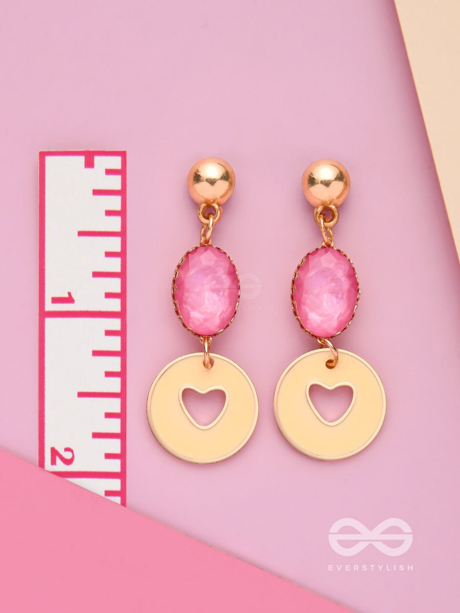 Barbies Bubblegum Bite - Cute Drop Earrings
