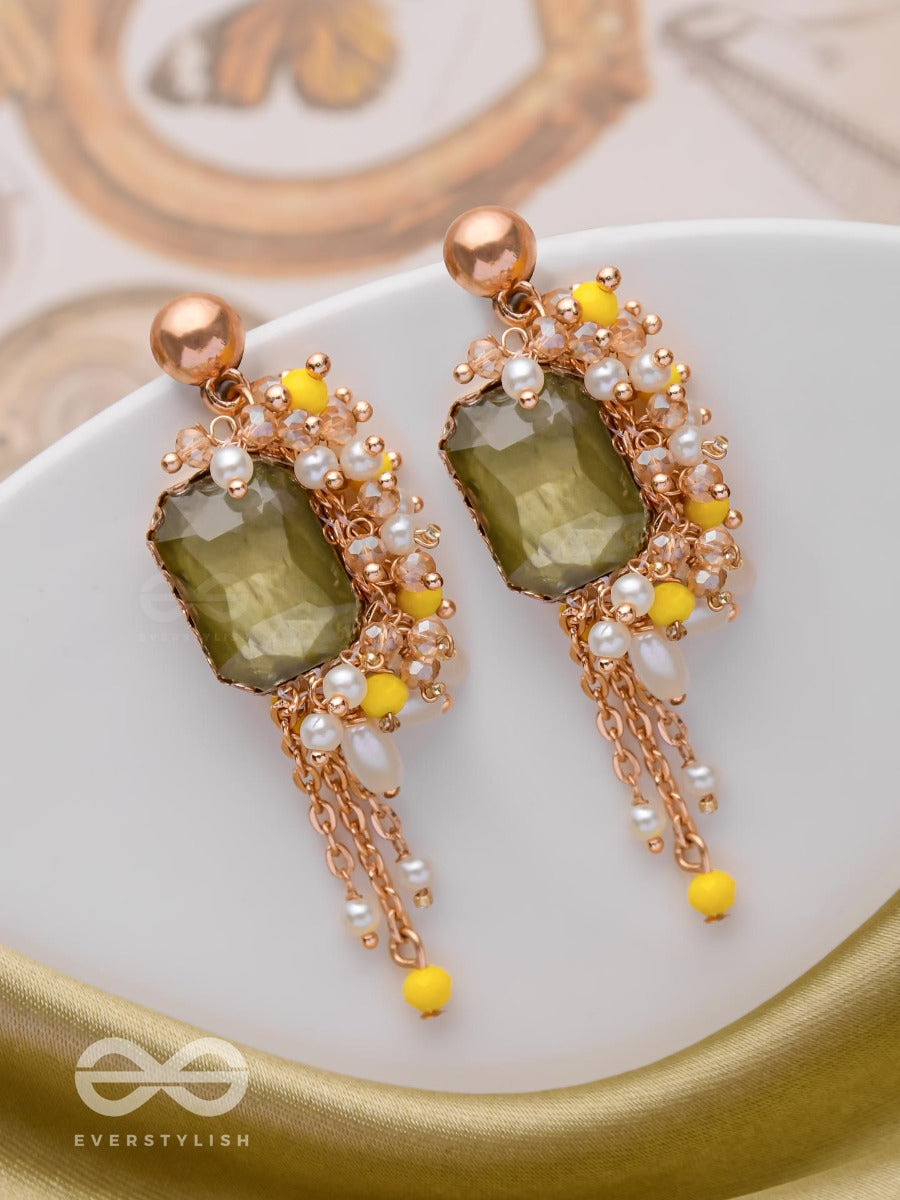 The Glamorous Vine - Statement Drop Earrings