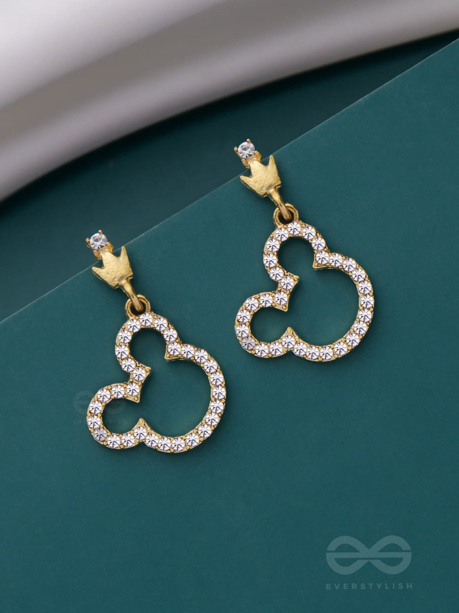 Mickey Ears On - Cute Sparkling Earrings