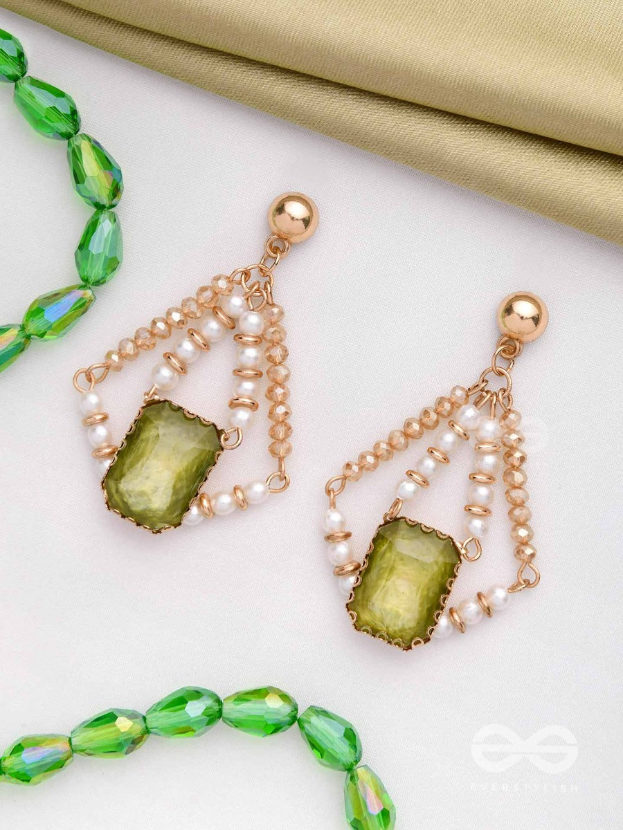 The Nature's Grace - Elegant Drop Earrings