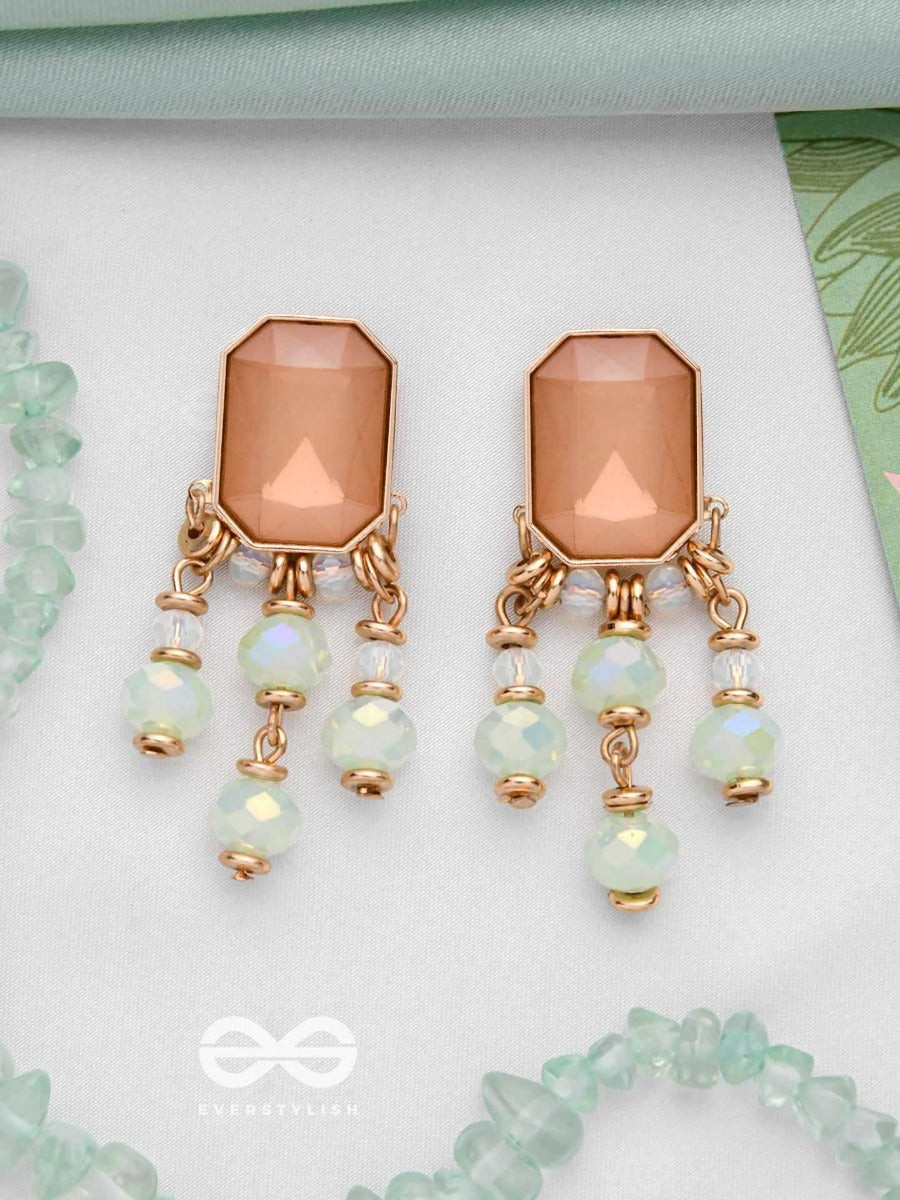 The Shimmer Of Glitz - Statement Drop Earrings