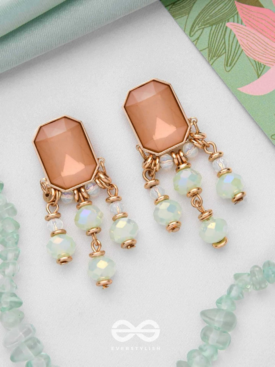 The Shimmer Of Glitz - Statement Drop Earrings
