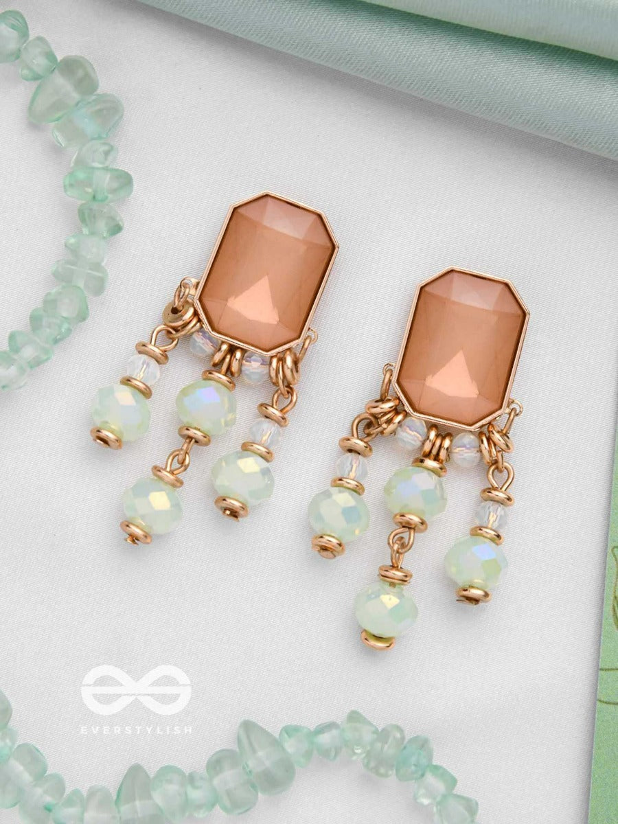 The Shimmer Of Glitz - Statement Drop Earrings
