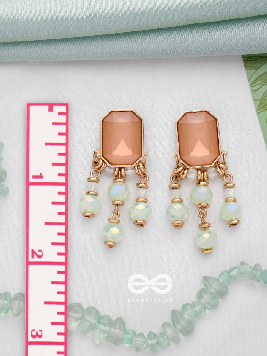 The Shimmer Of Glitz - Statement Drop Earrings