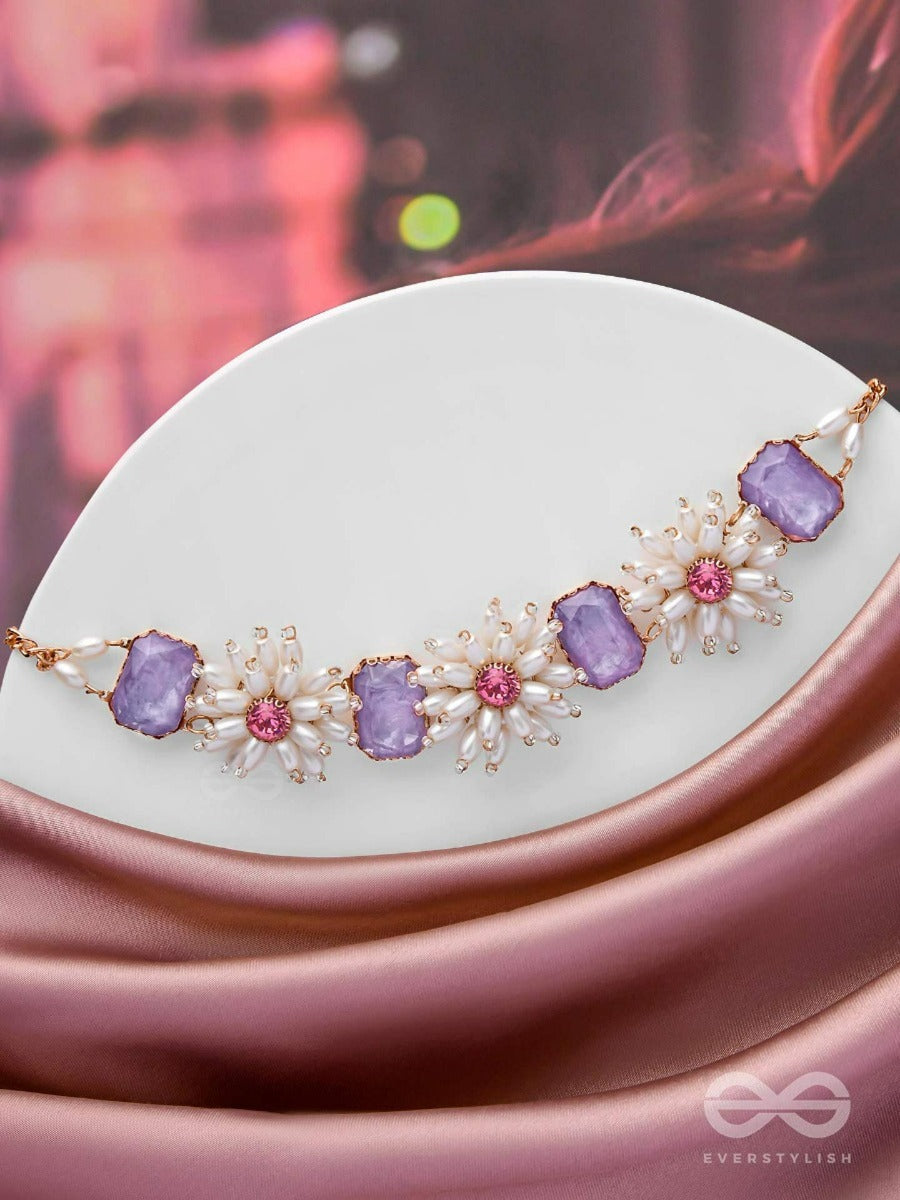 The Spring's Wish - Statement Choker Neckpiece With Anti-Tarnish Coating