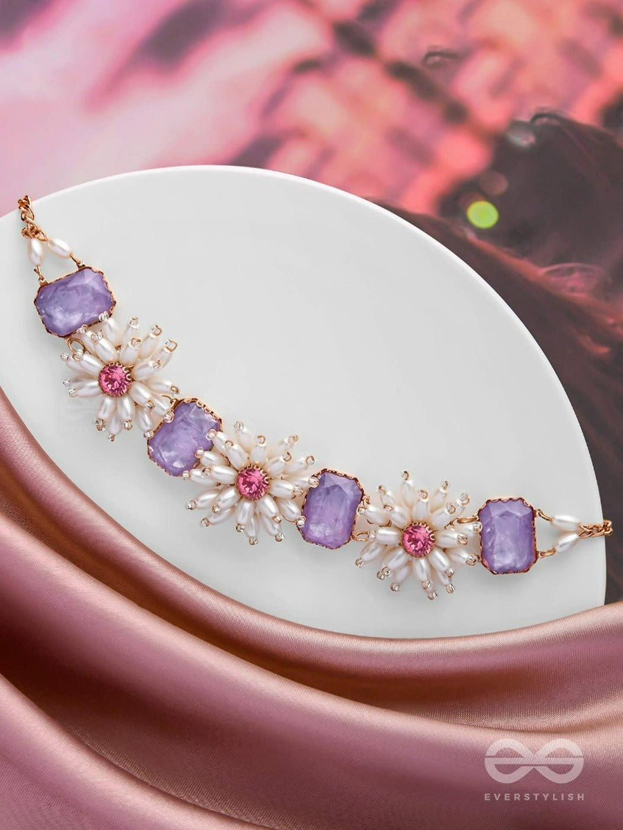 The Spring's Wish - Statement Choker Neckpiece With Anti-Tarnish Coating