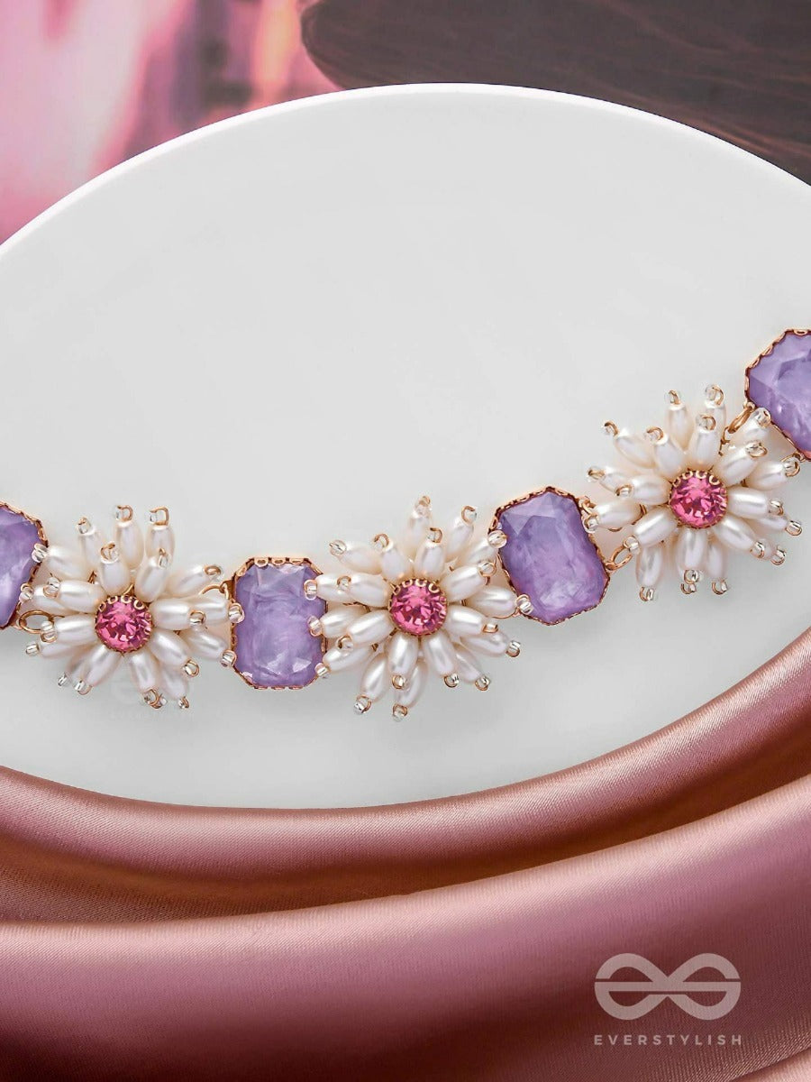 The Spring's Wish - Statement Choker Neckpiece With Anti-Tarnish Coating