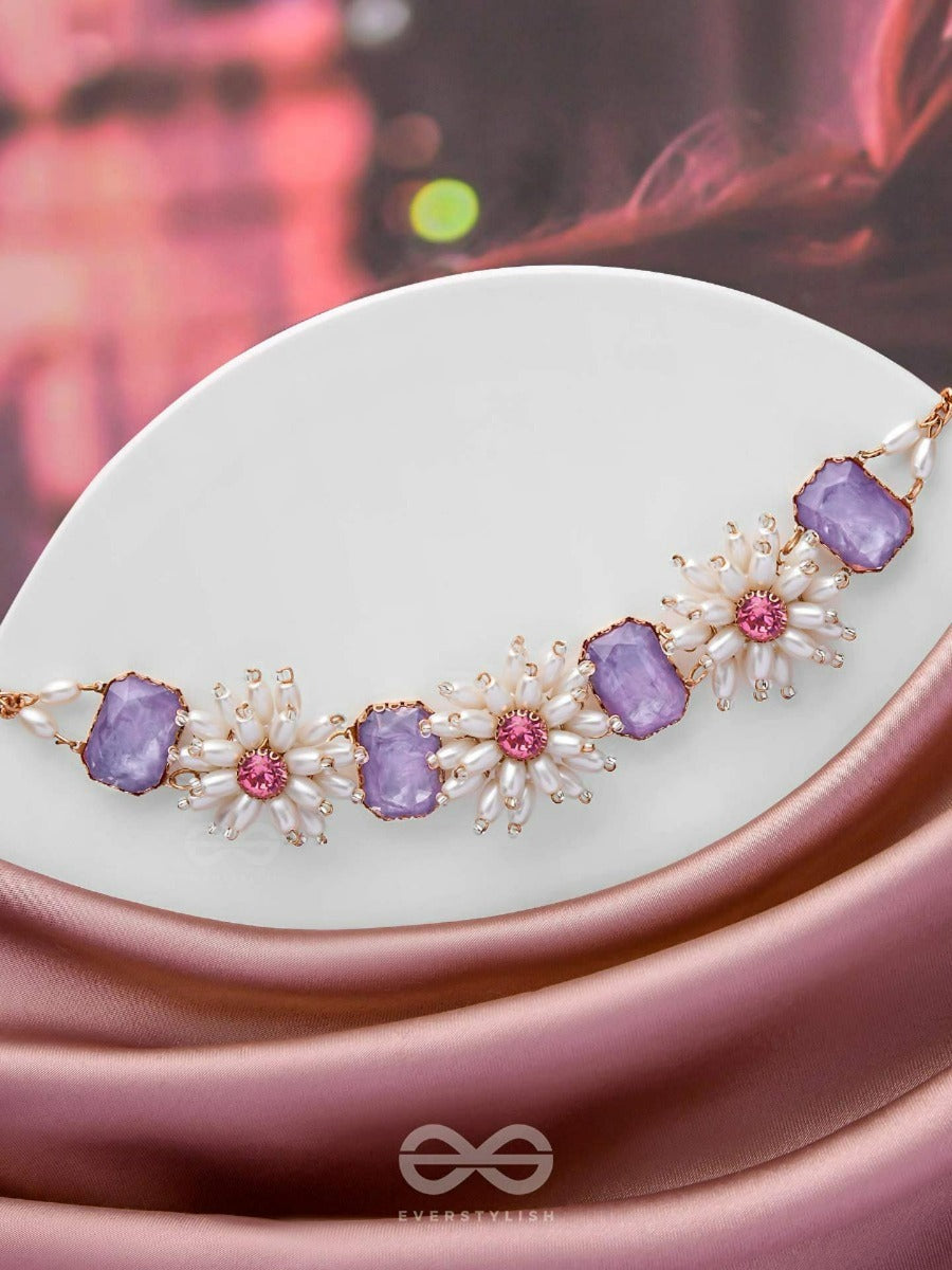 The Spring's Wish - Statement Choker Neckpiece With Anti-Tarnish Coating