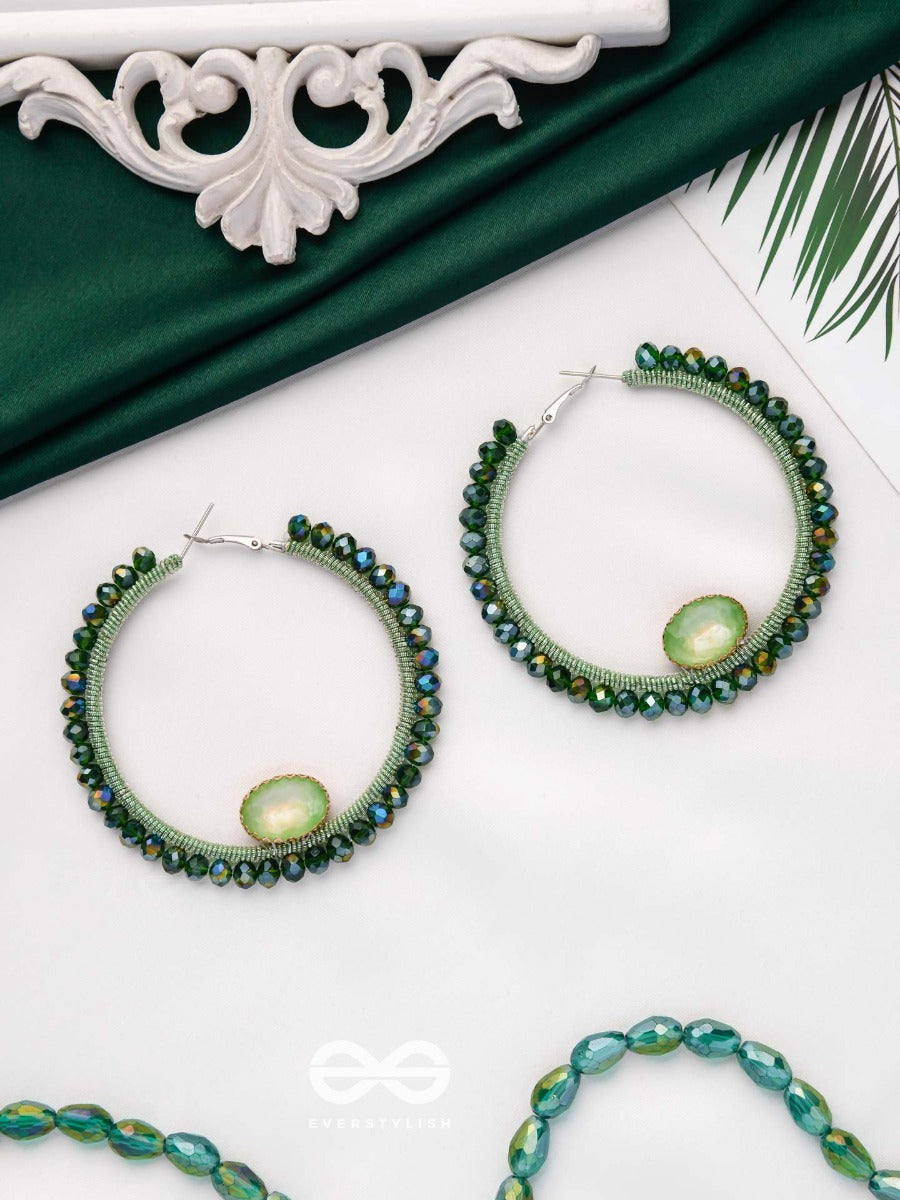 The Enchanted Circlets - Statement Hoop Earrings