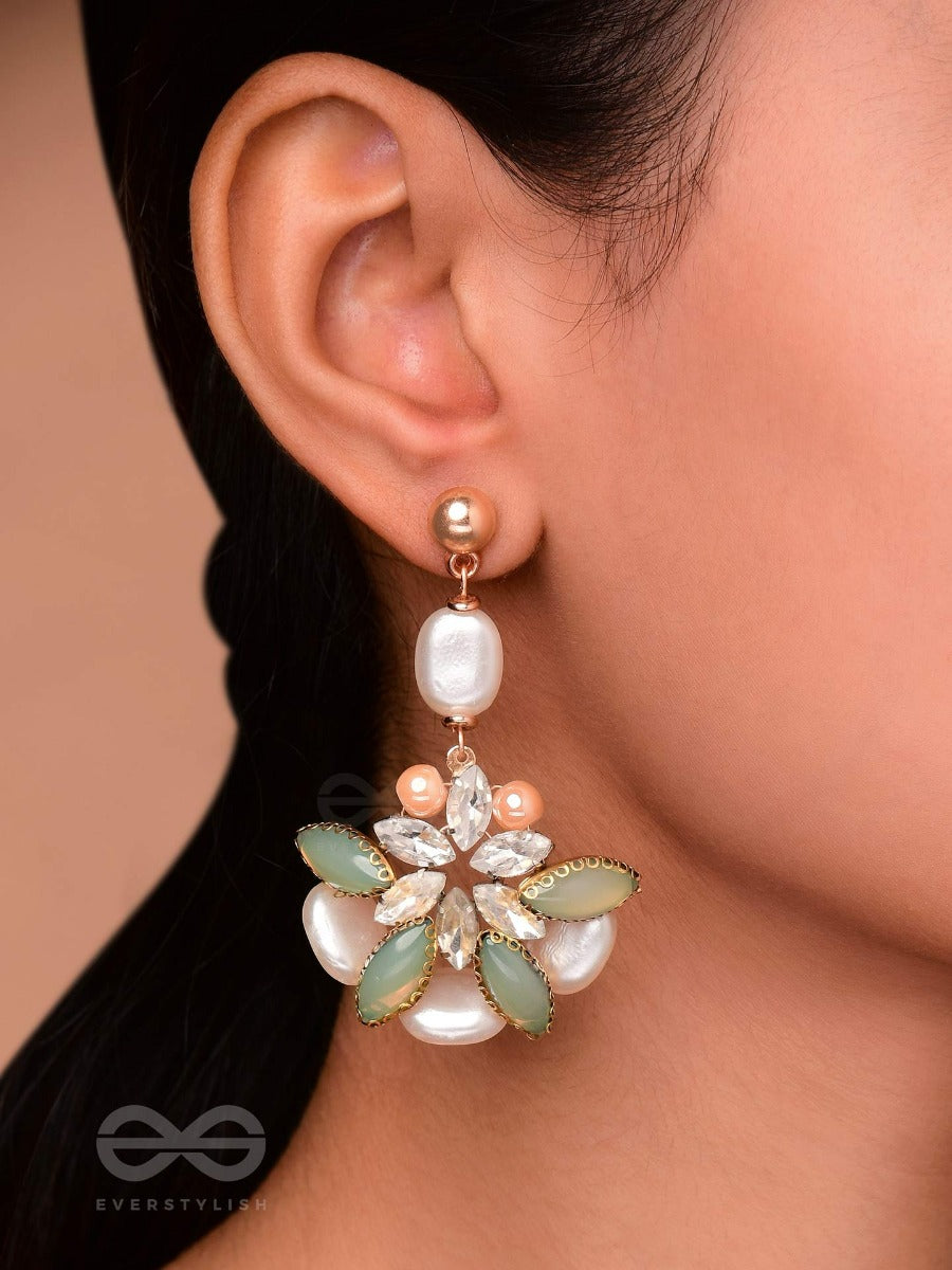The Orchard Dazzles - Statement Drop Earrings
