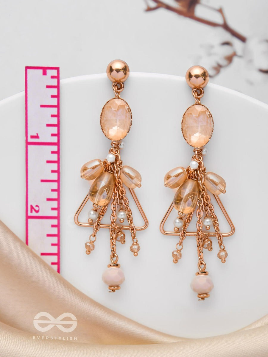 The Sunshine Sparklers - Golden Drop Earrings