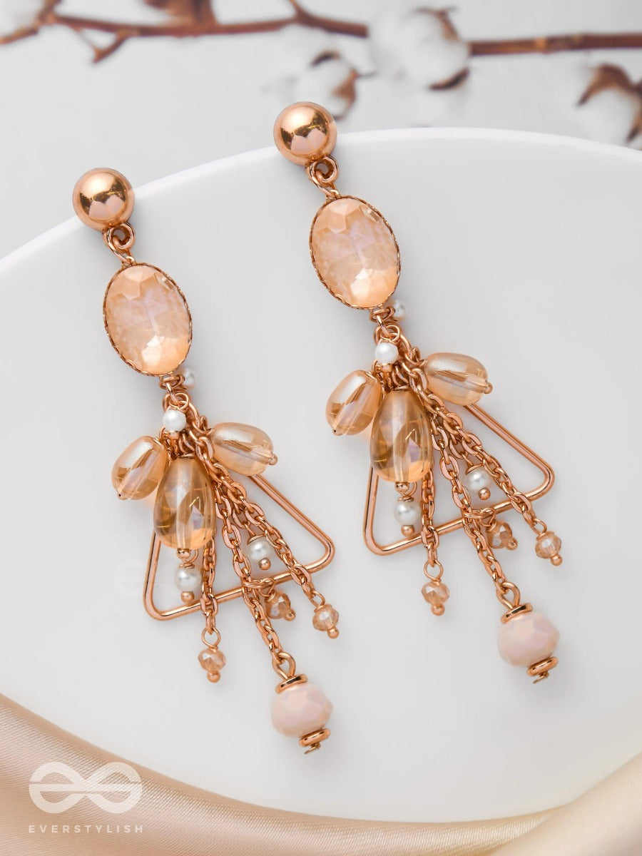 The Sunshine Sparklers - Golden Drop Earrings