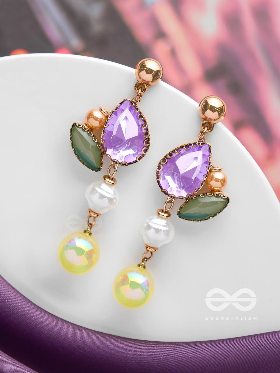 Lavish Ivy Eclat - Statement Drop Earrings