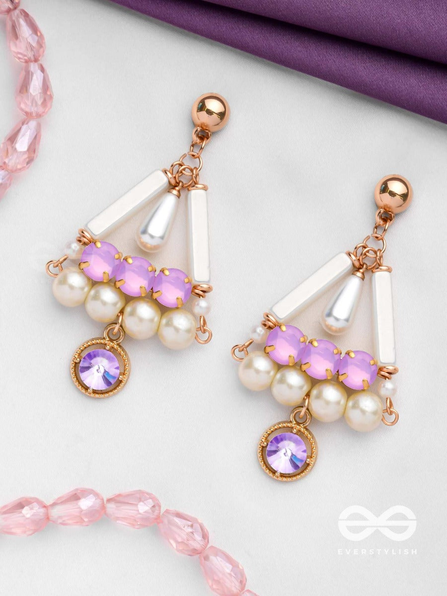 The Regal Radiance - Golden Embellished Earrings