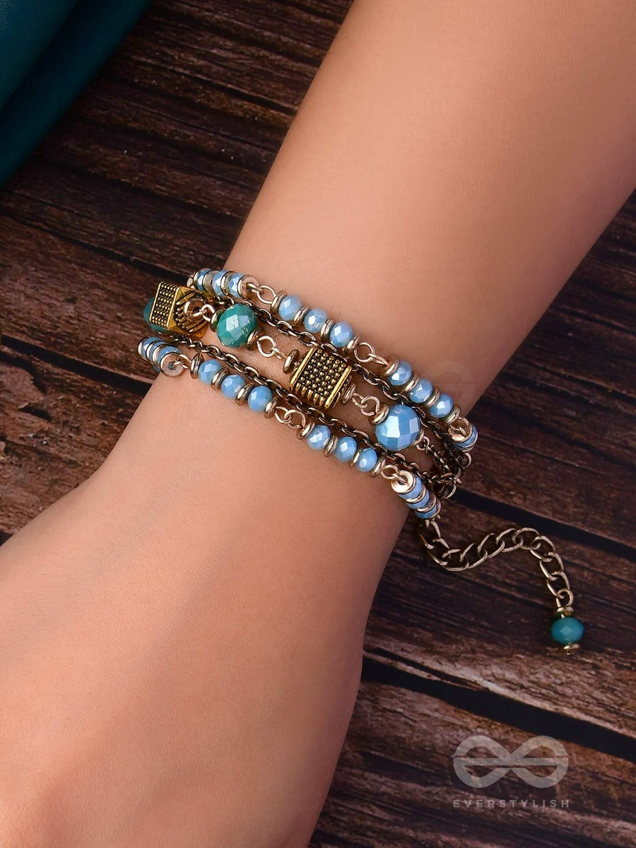 The Heavenly Shades - Multilayered Casual Bracelet