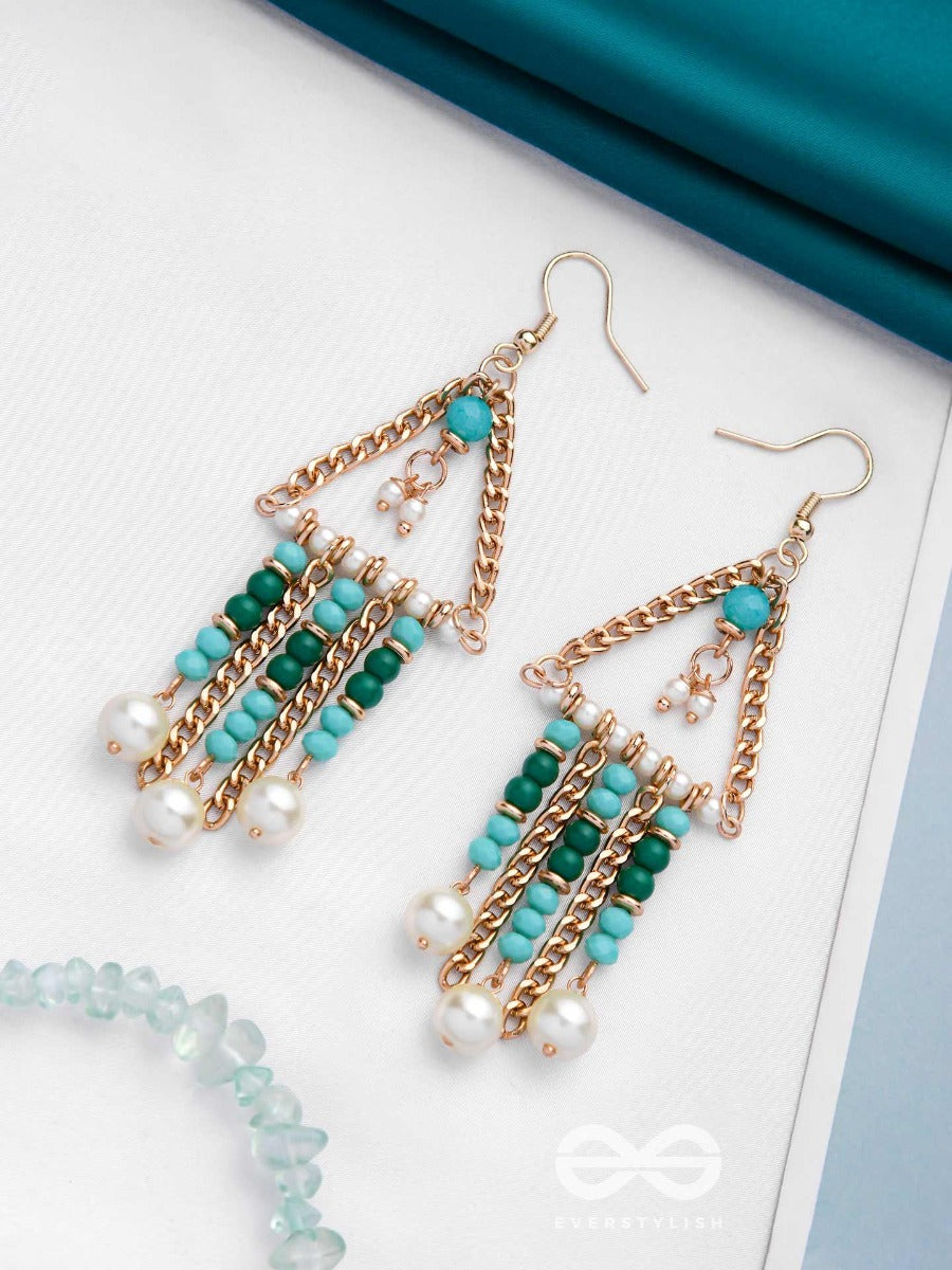 The Drizzle Dazzle - Casual Drop Earrings