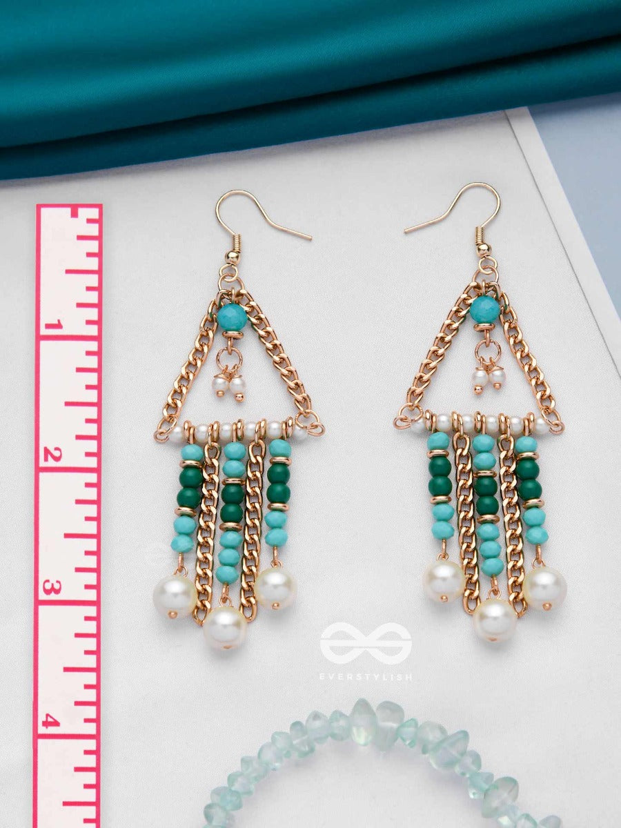The Drizzle Dazzle - Casual Drop Earrings