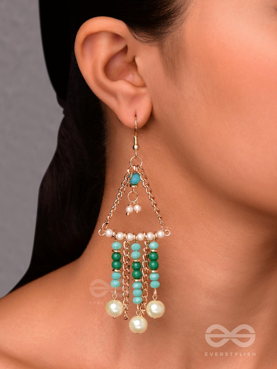 The Drizzle Dazzle - Casual Drop Earrings