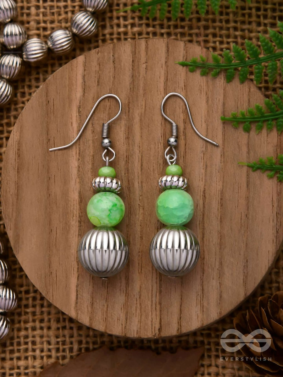 Sky Delight Drops - Classy Silver Earrings