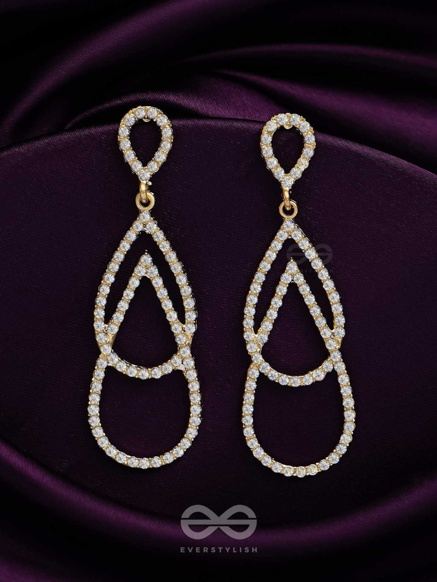 Drop It Like It's Hot - Statement Golden Earrings