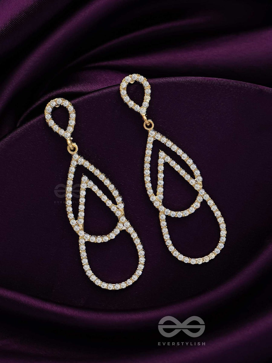 Drop It Like It's Hot - Statement Golden Earrings