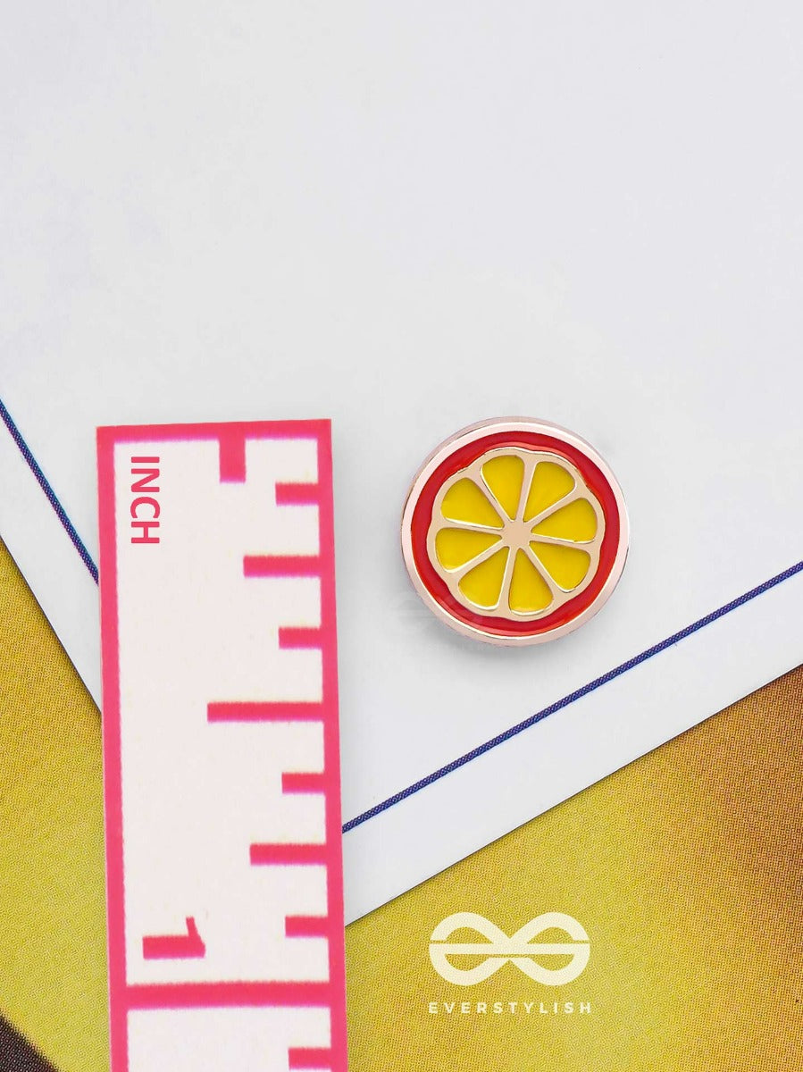 The Lemony Life - Golden Embellished Stud Earrings