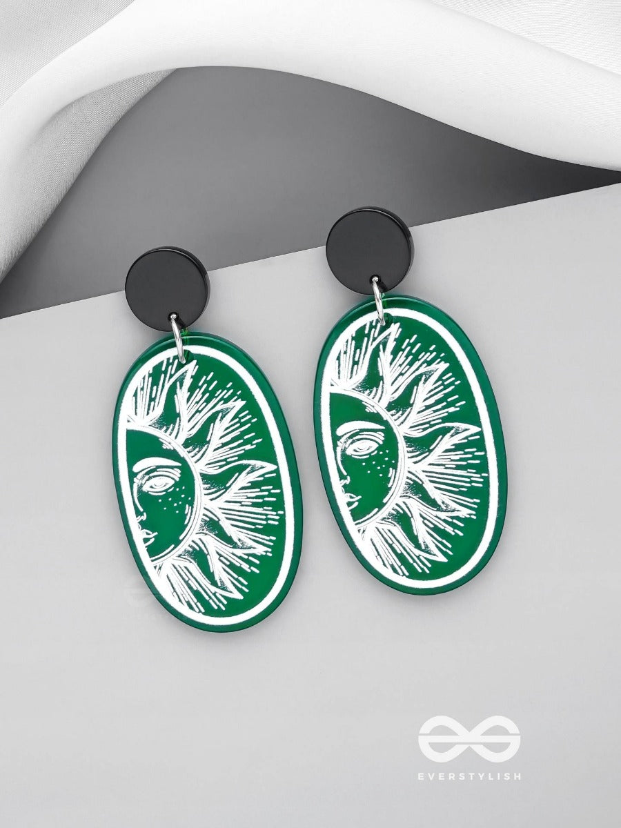 Daydreams & Sunfeels- Statement Acrylic Earrings