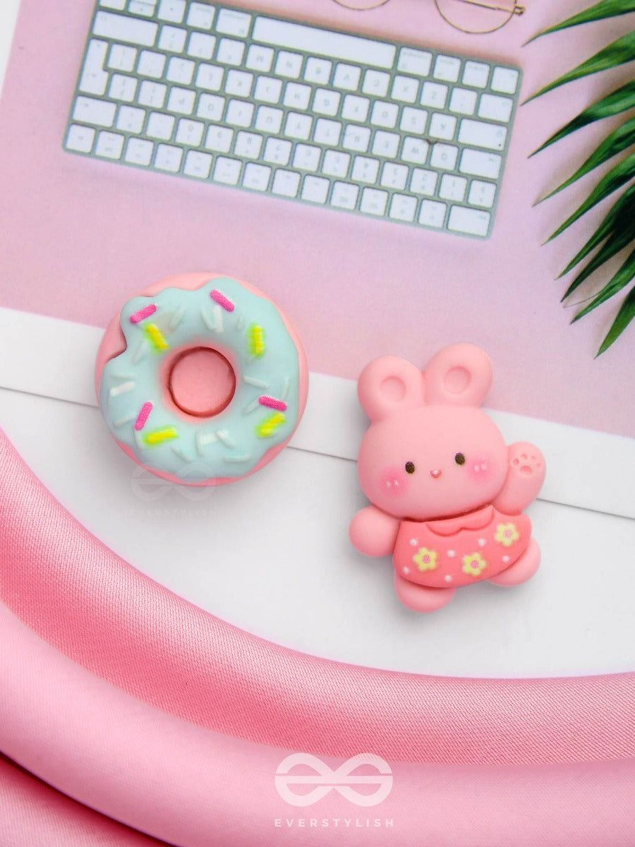 Snuggles & Sweets - Mismatched Acrylic Earrings