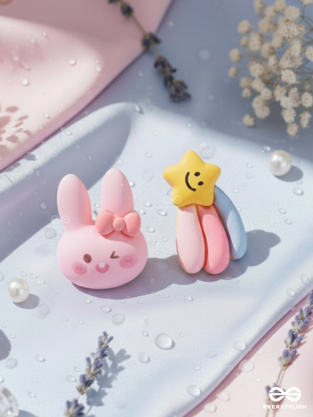Hops 'N Hues - Mismatched Acrylic Earrings